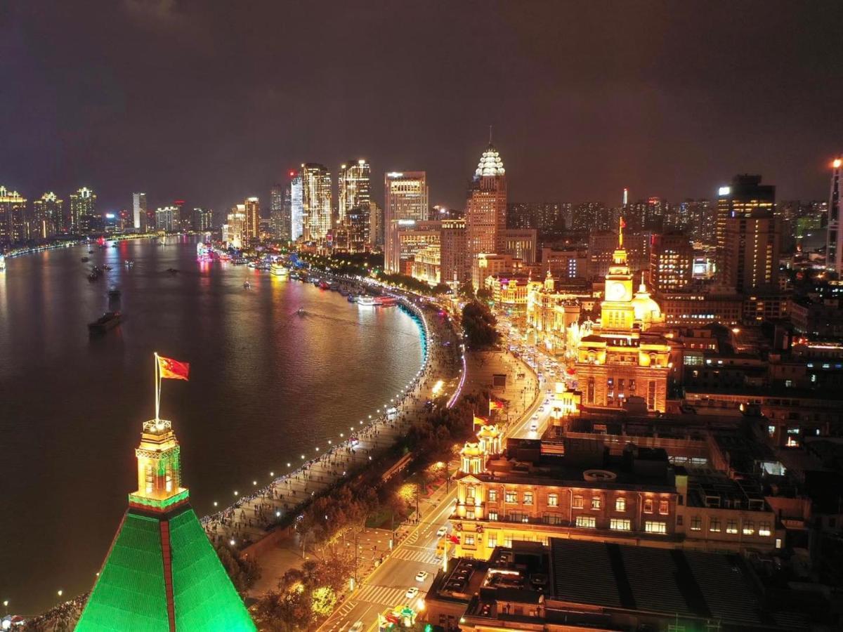 Fairmont Peace Hotel On The Bund Shanghai Eksteriør billede