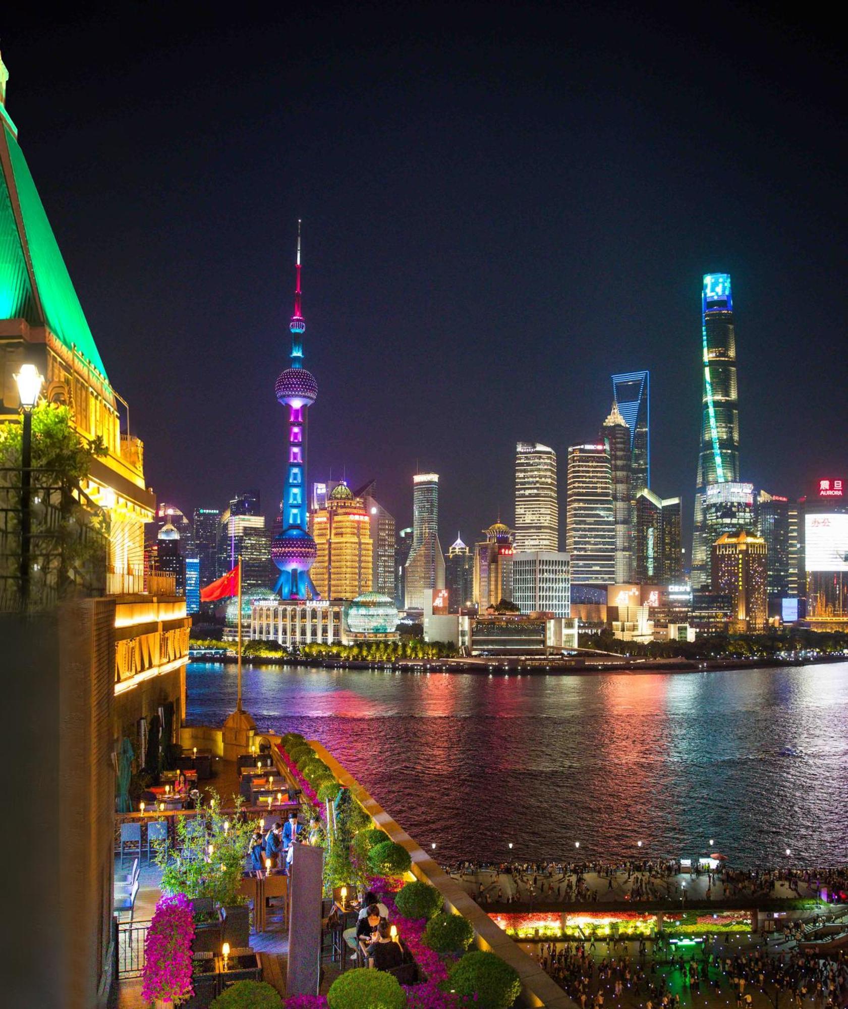 Fairmont Peace Hotel On The Bund Shanghai Eksteriør billede