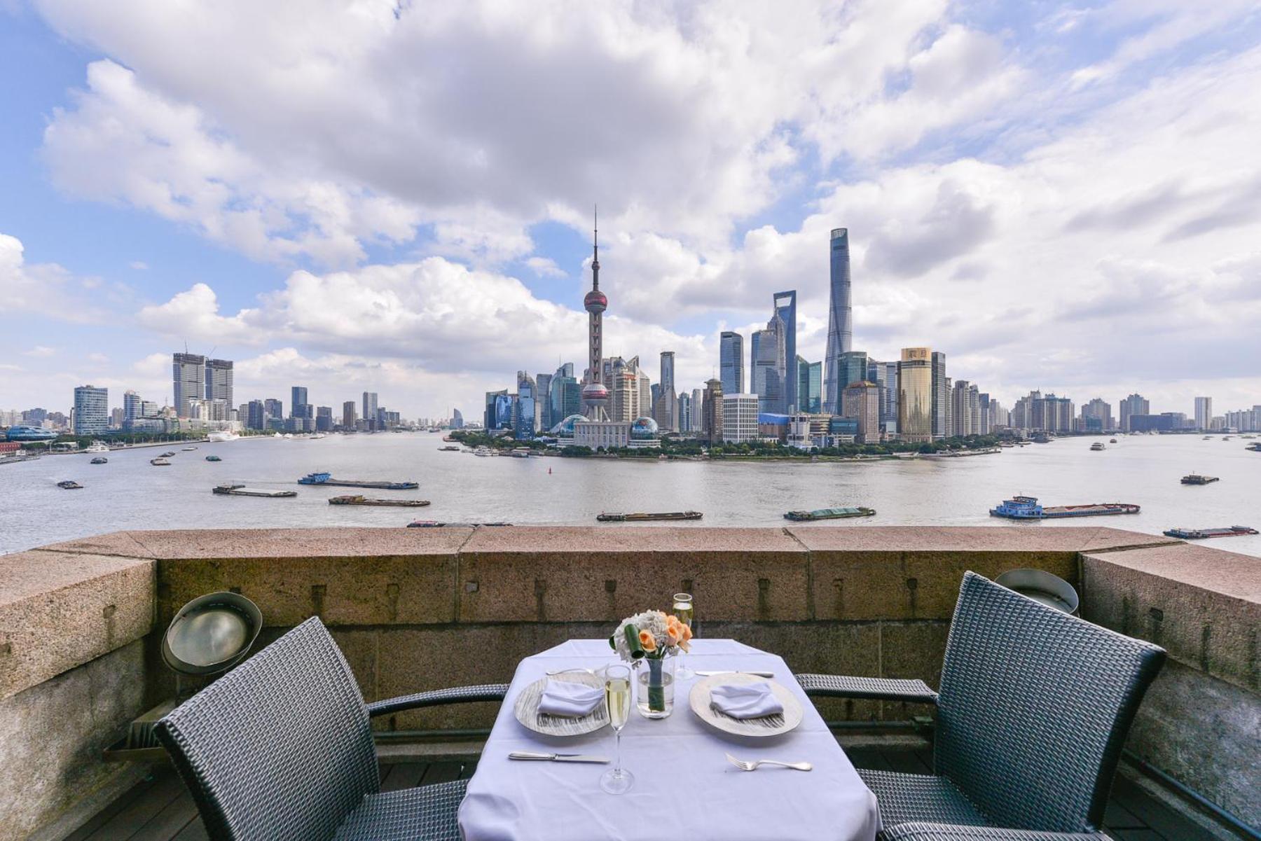 Fairmont Peace Hotel On The Bund Shanghai Eksteriør billede